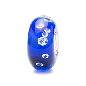  Bead Diamante Blu