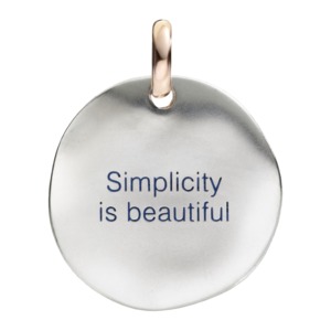  SIMPLICITY IS BEAUTIFUL