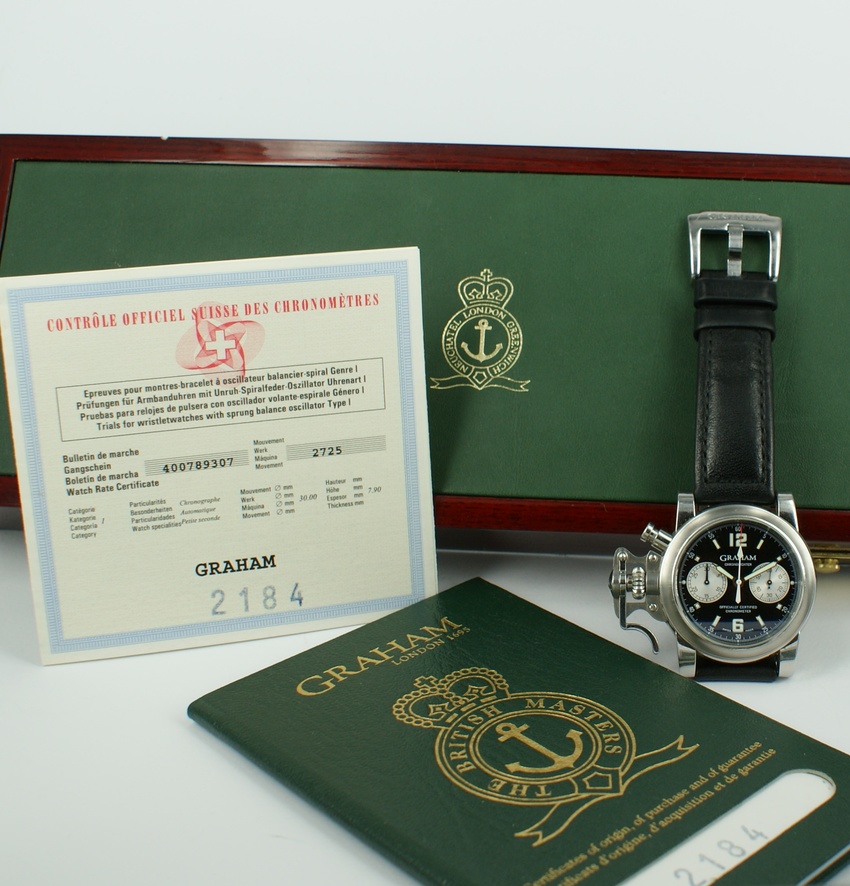 Graham Chronofighter Chronometer Automatic Luxury Chronograph  