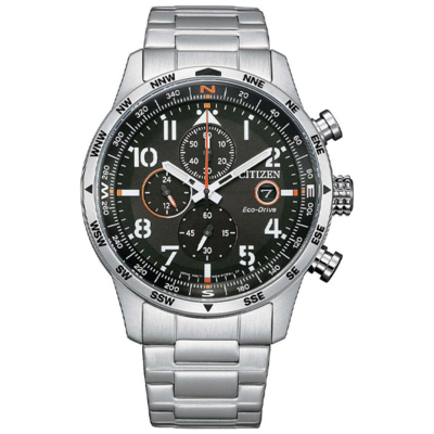 Orologio Uomo cronografo Aviator EcoDrive 