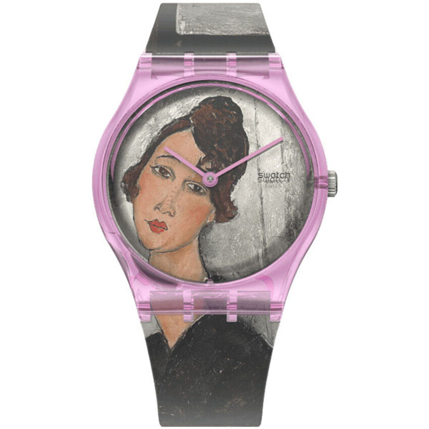 Orologio Swatch Portrait Of Dédie, By Amedeo Modigliani GZ356  