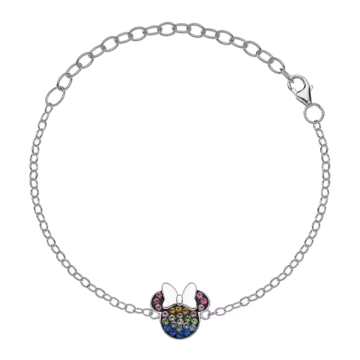 / BRACCIALE IN ARGENTO MICKEY MOUSE