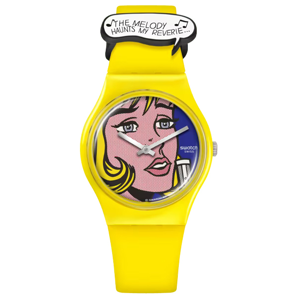 Orologio Swatch Reverie By Roy Lichtenstein, The Watch SO28Z117  