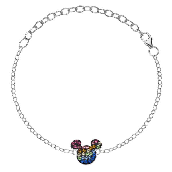 BRACCIALE IN ARGENTO MICKEY MOUSE  