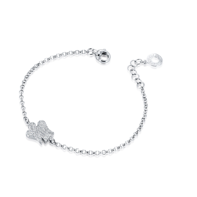 Bracciale Donna con ANGELO  Double Face  in Argento 