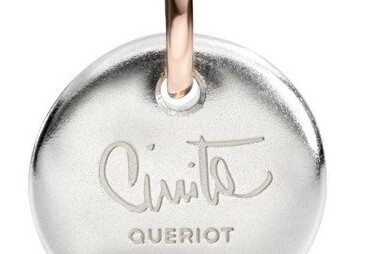 Micro Ciondolo argento Lettera S Queriot 