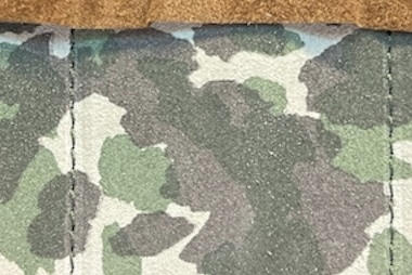 Rotolo 3 posti grafica Militare toni verde chiaro 