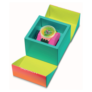 / OROLOGIO SWATCH BLINDED BY NEON