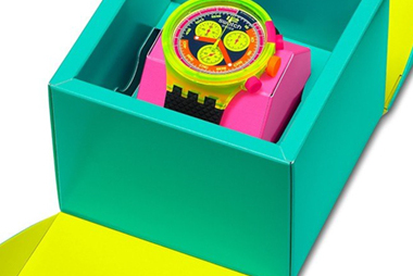OROLOGIO SWATCH NEON TO THE MAX 