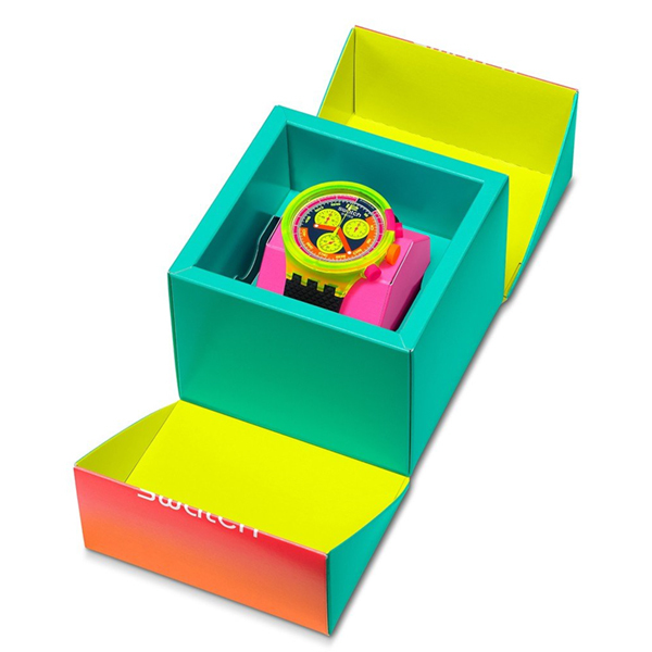 OROLOGIO SWATCH NEON TO THE MAX  