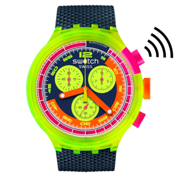  Orologio Swatch Neon To The Max Pay SB06J101-5300