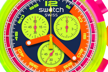 OROLOGIO SWATCH NEON TO THE MAX PAY 