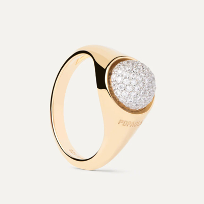 ANELLO PAVÉ MOON MIS. 12 