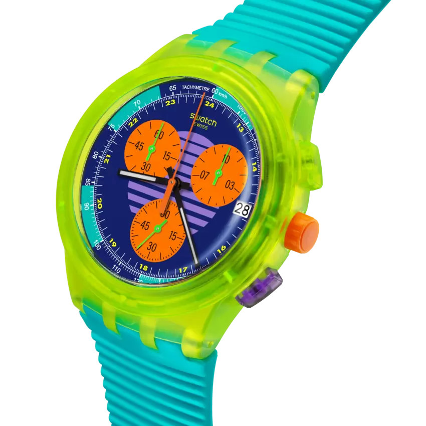 Orologio Swatch Neon Wave SUSJ404  