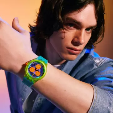 / OROLOGIO SWATCH NEON WAVE