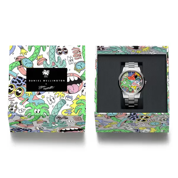 Orologio Steven Harrington Iconic Link Multicolor DW00100734  