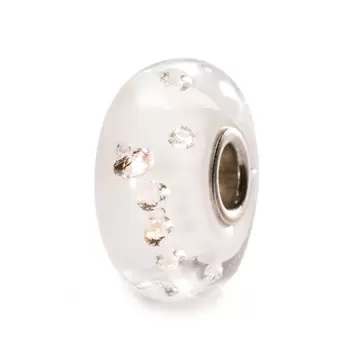  Trollbeads Charms Beads Diamante Bianco Tglbe-00069