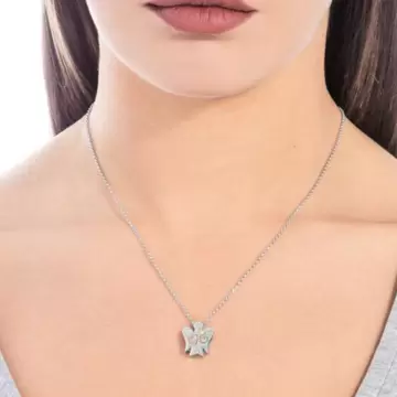 / Collana Donna Con Pendente Angelo In Argento GIA358