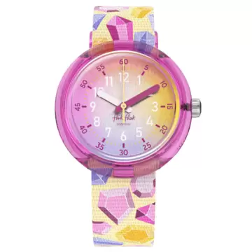  Orologio  Flik Flak Sparkling Gemstones ZFPNP155