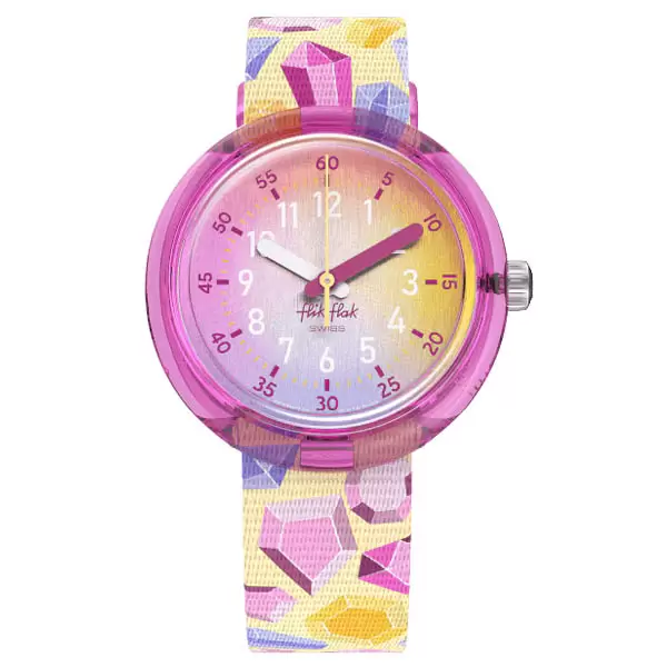 Orologio  Flik Flak Sparkling Gemstones ZFPNP155  