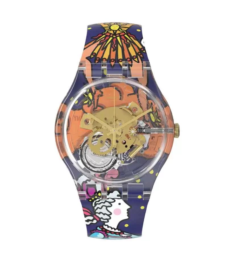 Orologio Swatch Sxy - Characters Of Château De Versaille... SUOK146-016  