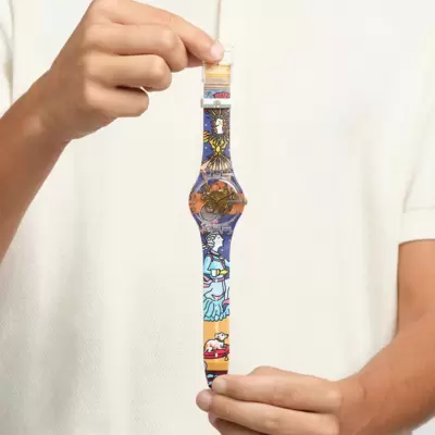 Orologio Swatch Sxy - Characters Of Château De Versaille... SUOK146-016 