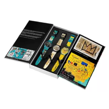 / Orologio Swatch Swatch X Jean-Michel Basquiat Triptych SZS39