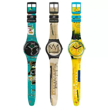 / Orologio Swatch Swatch X Jean-Michel Basquiat Triptych SZS39