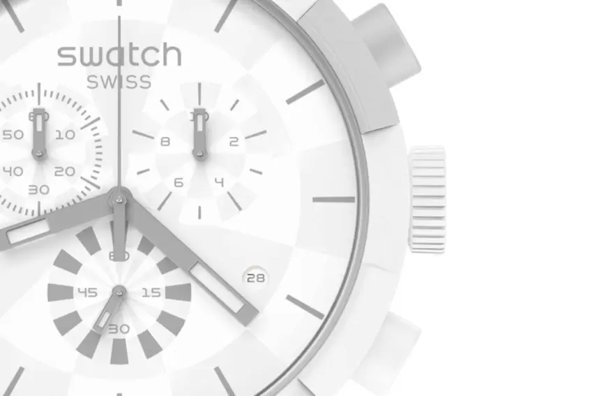 Orologio Swatch Chequered White SB02W400  