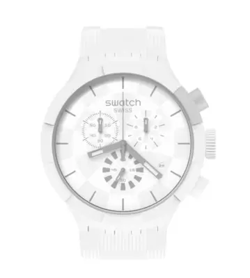 Orologio Swatch Chequered White SB02W400 