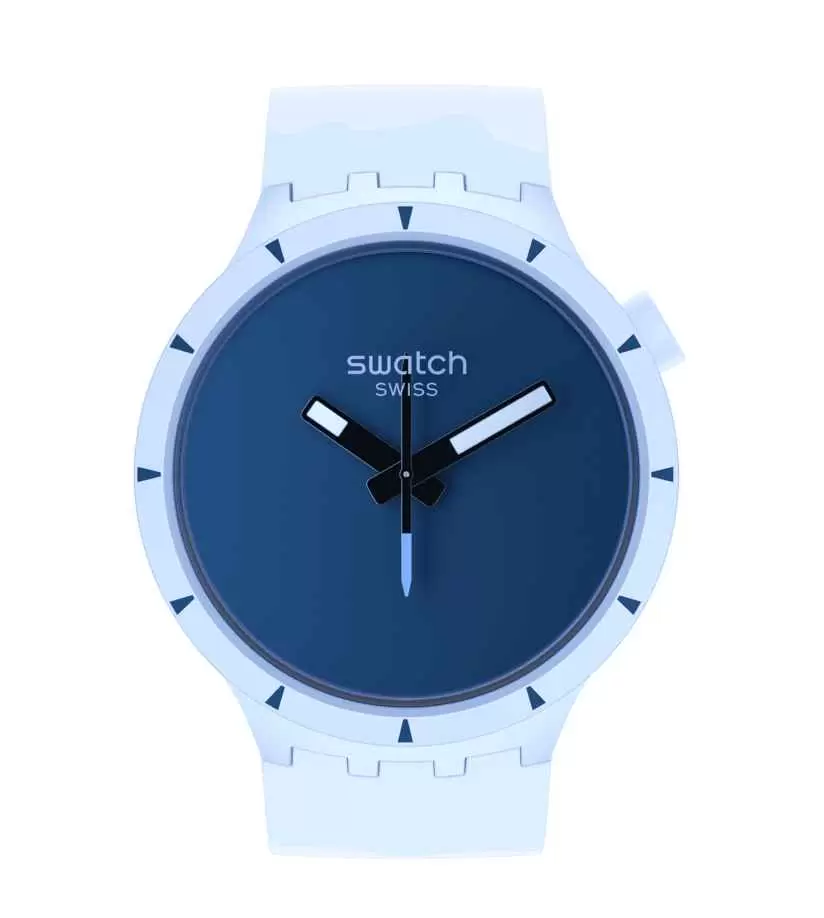 Orologio Swatch Big Bold Bioceramic Arctic SB03N102  