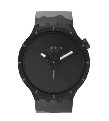 Orologio Swatch Big Bold Bioceramic Basalt SB03B110 