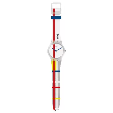 / Orologio Swatch The Red Shiny Line SUOZ297