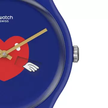 / Orologio Swatch Heart In Blue By Swatch SO29Z701