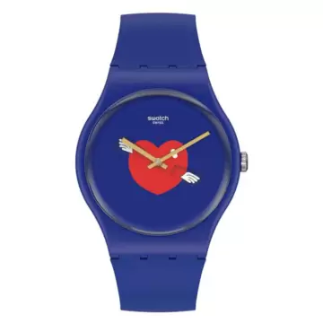 / Orologio Swatch Heart In Blue By Swatch SO29Z701