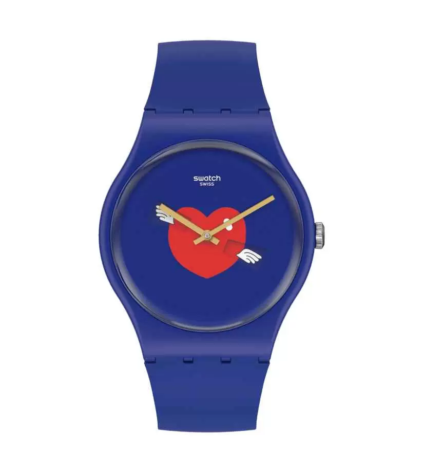 Orologio Swatch Heart In Blue By Swatch SO29Z701  