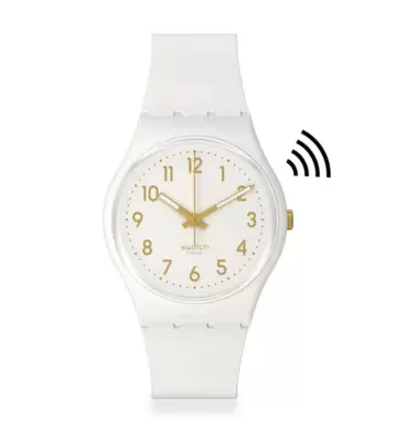 Orologio Swatch White Bishop Pay! SO28W111-5300 