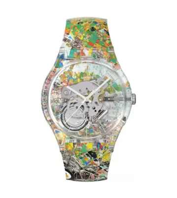 Orologio Swatch Sxy – Esa Earth Vii SUOK145-066 