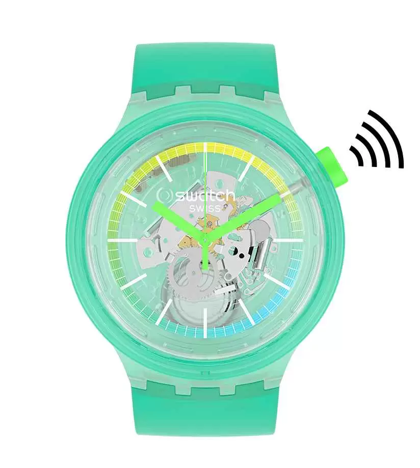 Orologio Swatch Turquoise Pay! SO27L100-5300  