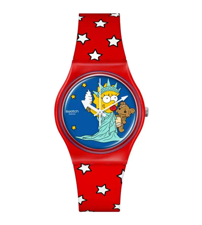 Orologio Swatch Little Lady Liberty SO28Z120  