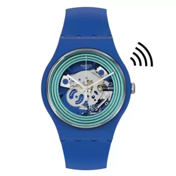 / Orologio Swatch Blue Ringspay! SO29N103-5300