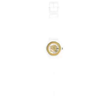 / Orologio Swatch Golden Rings White SO29W107