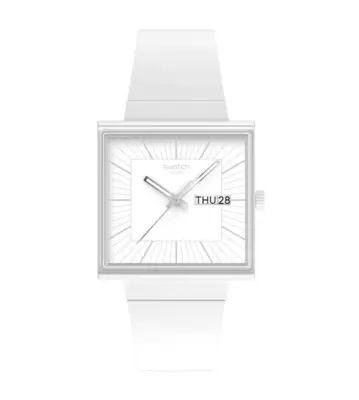 Orologio Swatch What If…Allwhite? SO34W700 