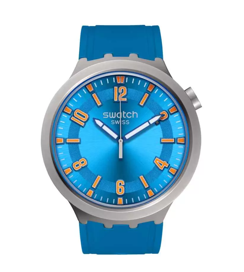 Orologio Swatch Blue In The Works SB07S115  