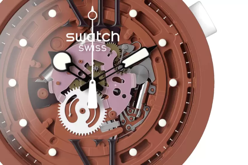 Orologio Swatch Camoflower Cotton SB05C100  