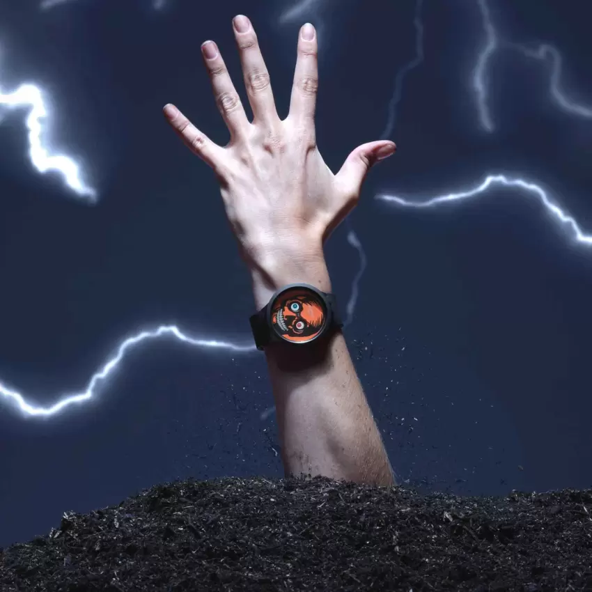 Orologio Swatch It'S Spooky Time SB03B700  