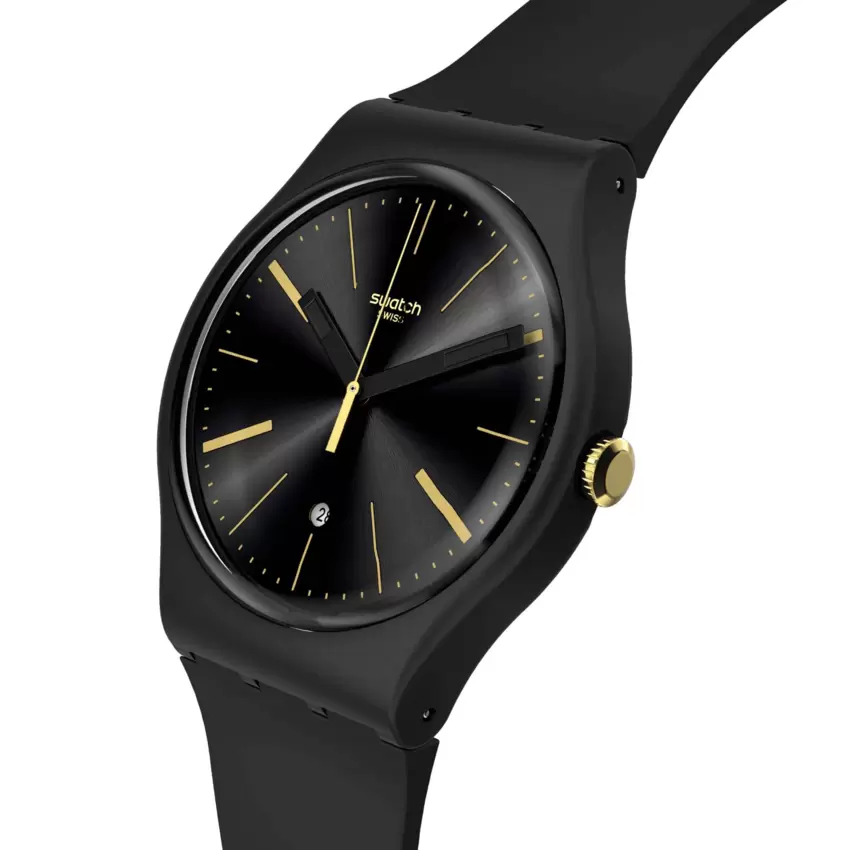 Orologio Swatch A Dash Of Yellow SO29B403  