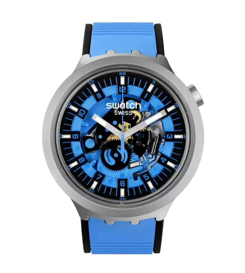 Orologio Swatch Azure Blue Daze SB07S106  