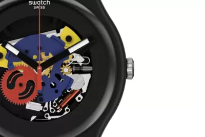 Orologio Swatch Black Lacquered SO29B107 