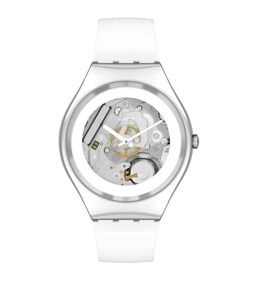 Orologio Swatch Pure White Irony SYXS138  